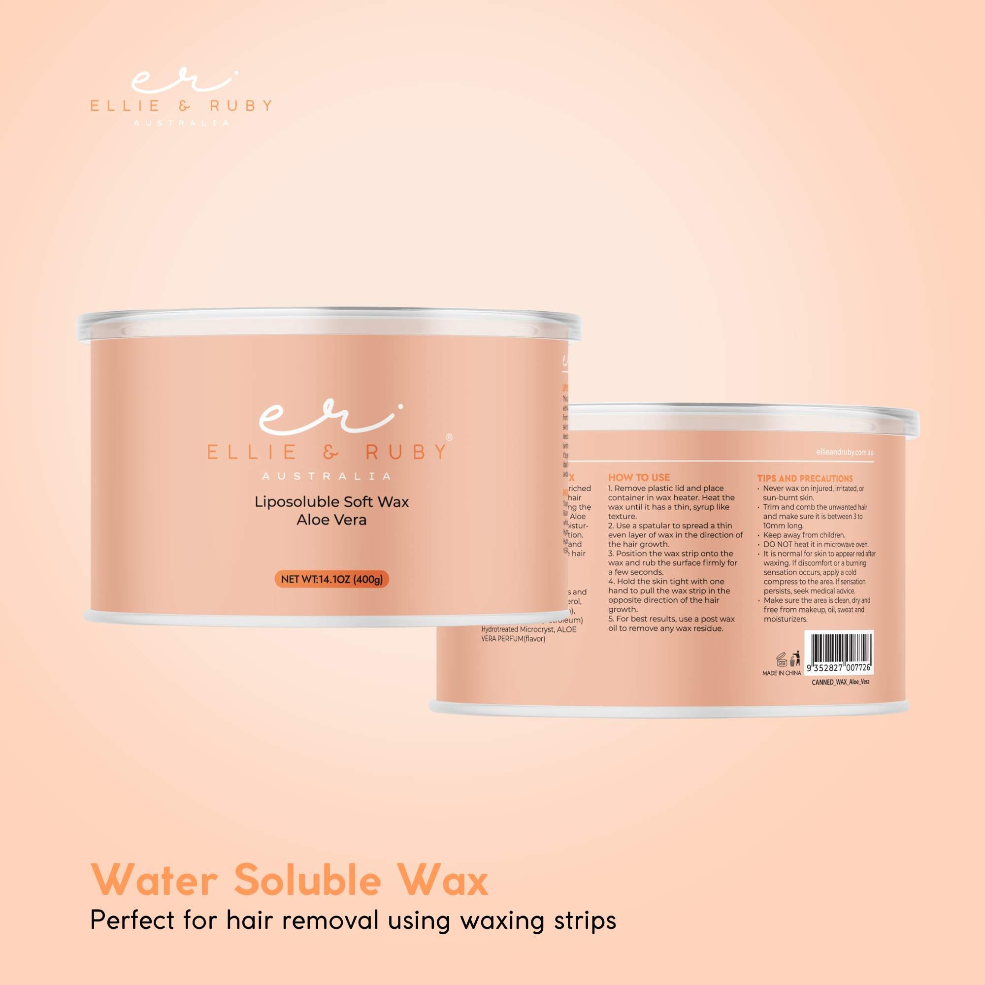 400g Soft Wax Hair Removal - Aloe Vera Depilatory For Salon Pot Warmer V238-SUPDZ-33206865526864