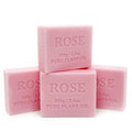4x 100g Plant Oil Soap Rose Scent Pure Natural Vegetable Base Bar Australian V238-SUPDZ-33217874952272
