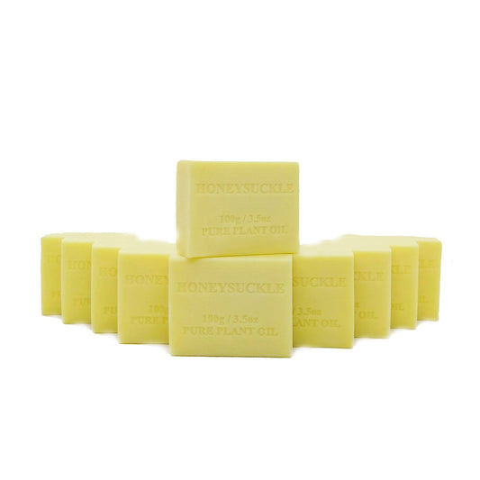 10x 100g Plant Oil Soap Honeysuckle Scent Pure Vegetable Base Bar Australian V238-SUPDZ-33217885438032