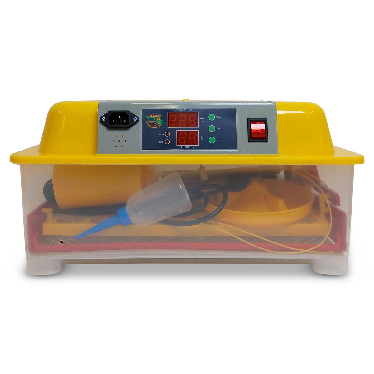 Rooster Farms Electric 32 Egg Incubator + Accessories for Chicken Quail Duck V238-SUPDZ-33453428550