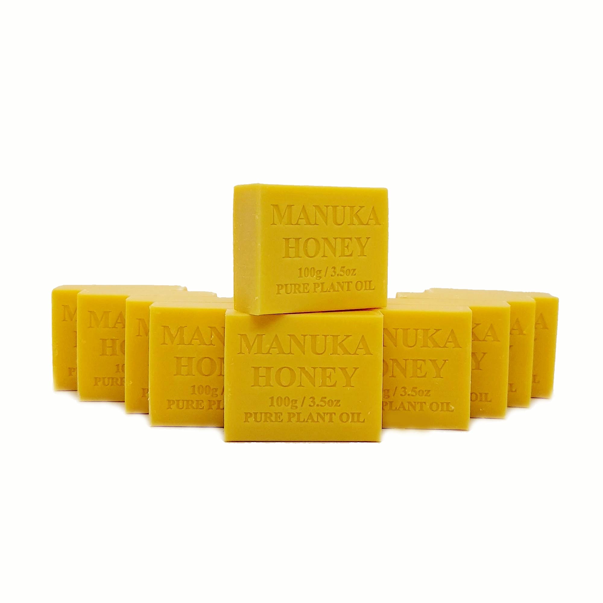 10x 100g Plant Oil Soap Manuka Honey Scent Pure Vegetable Base Bar Australian V238-SUPDZ-39247909683280