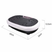 Social Hike 60cm Vibration Plate Machine Full Body Exercise Platform White V238-SUPDZ-39277730529360