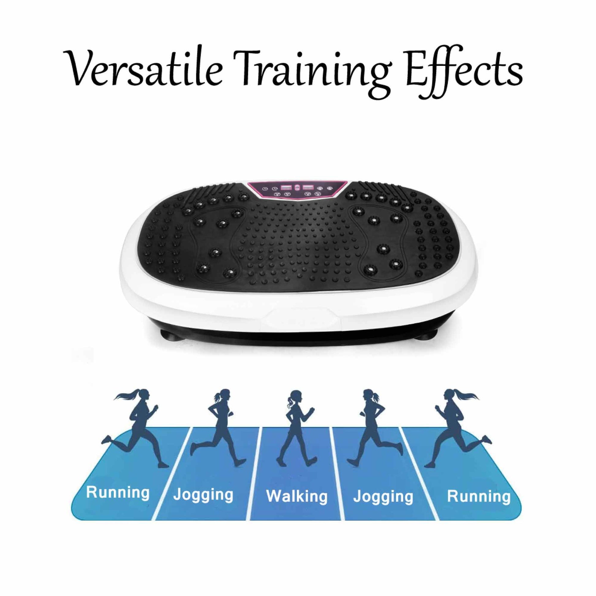 Social Hike 60cm Vibration Plate Machine Full Body Exercise Platform White V238-SUPDZ-39277730529360