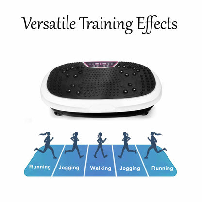 Social Hike 60cm Vibration Plate Machine Full Body Exercise Platform White V238-SUPDZ-39277730529360