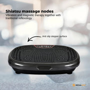 Social Hike 60cm Vibration Plate Machine Full Body Exercise Platform Black V238-SUPDZ-39285919055952