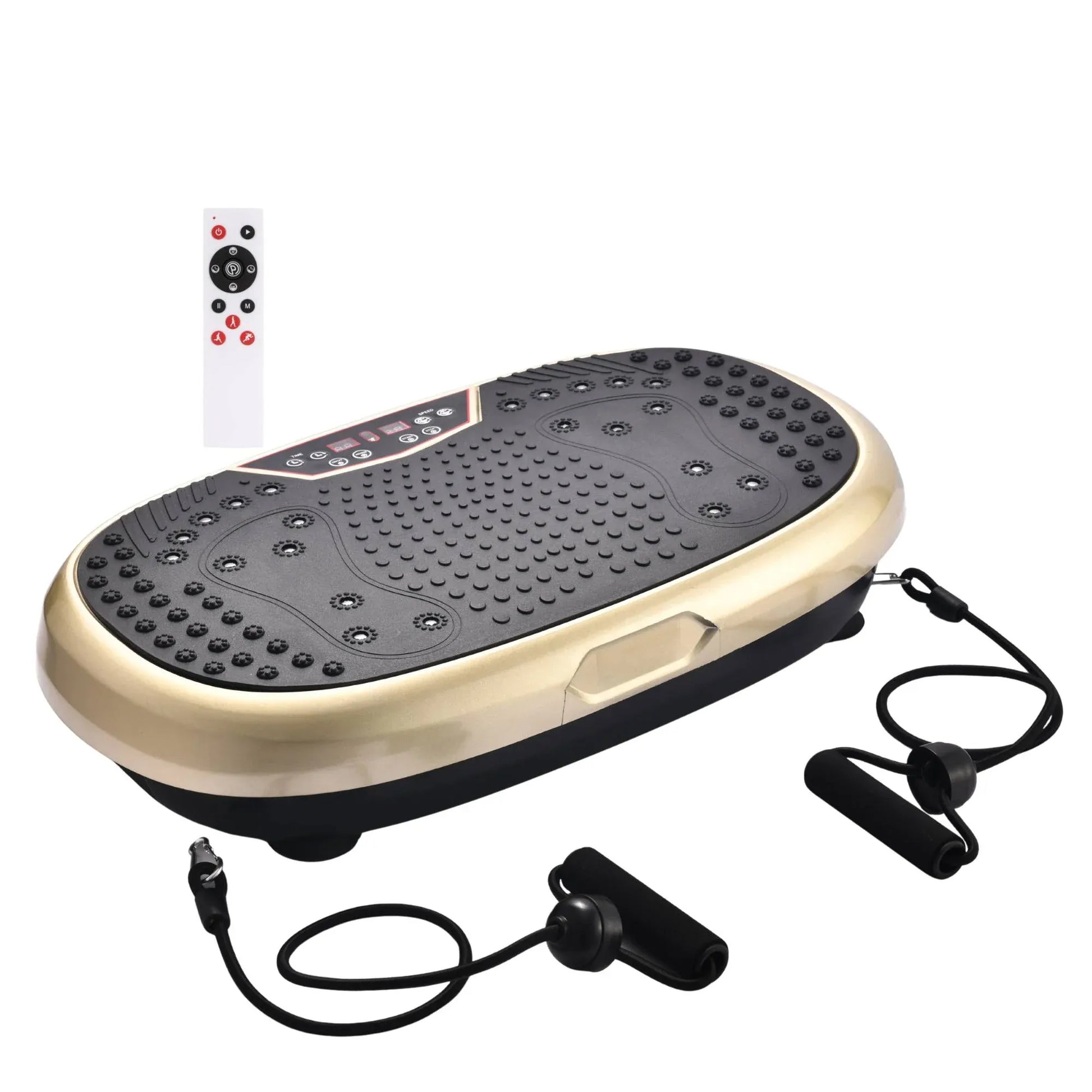 Social Hike 60cm Vibration Plate Machine Full Body Exercise Platform Gold V238-SUPDZ-39285942550608