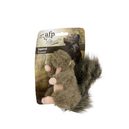Dog Plush Toy - Squirrel Squeaky Interactive Small Life Like Pet Puppy Play V238-SUPDZ-39291580678224