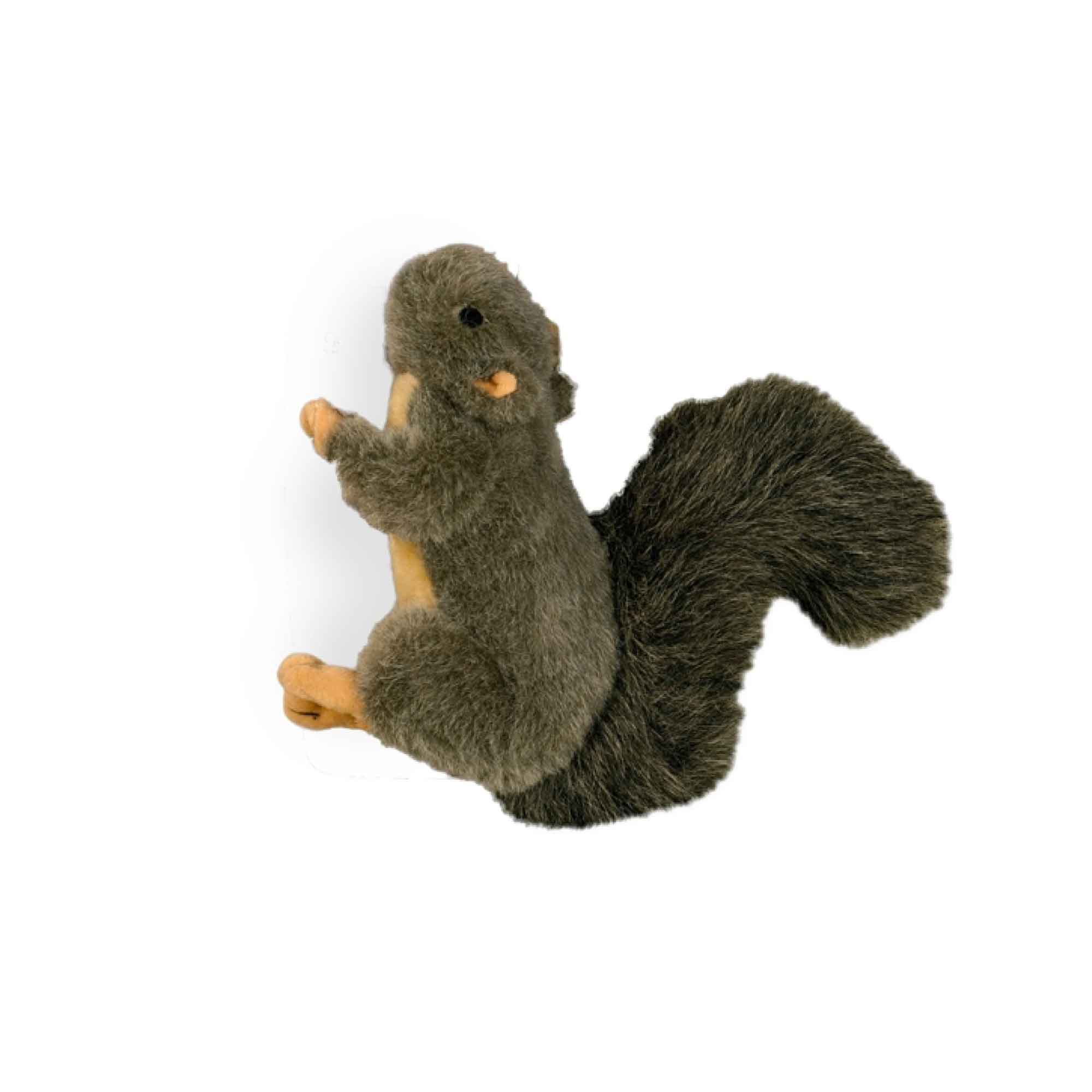 Dog Plush Toy - Squirrel Squeaky Interactive Small Life Like Pet Puppy Play V238-SUPDZ-39291580678224