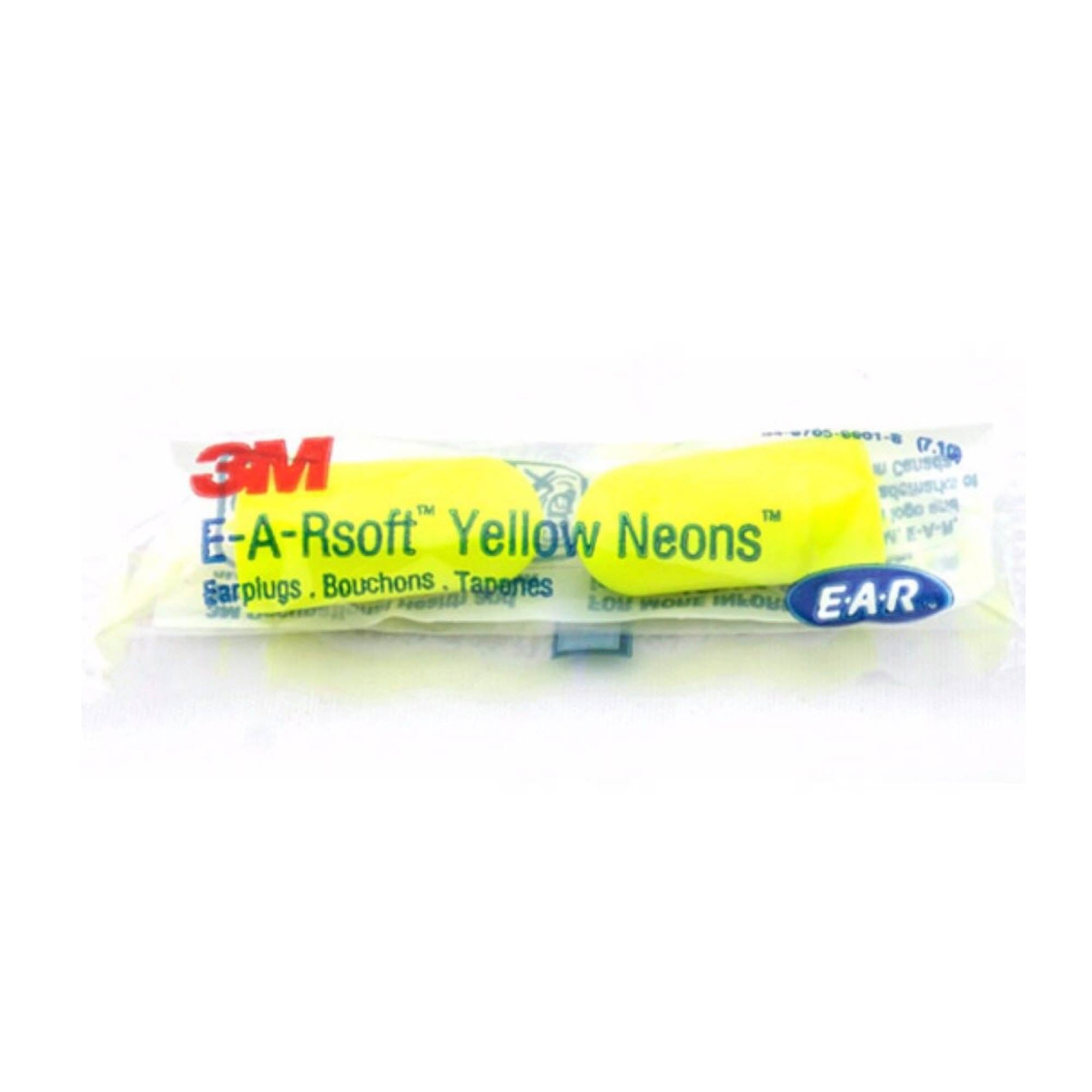 200 Pairs 3M Foam Safety Neon Earplugs Workplace Noise Reduction Disposable Plug V238-SUPDZ-39395998793808