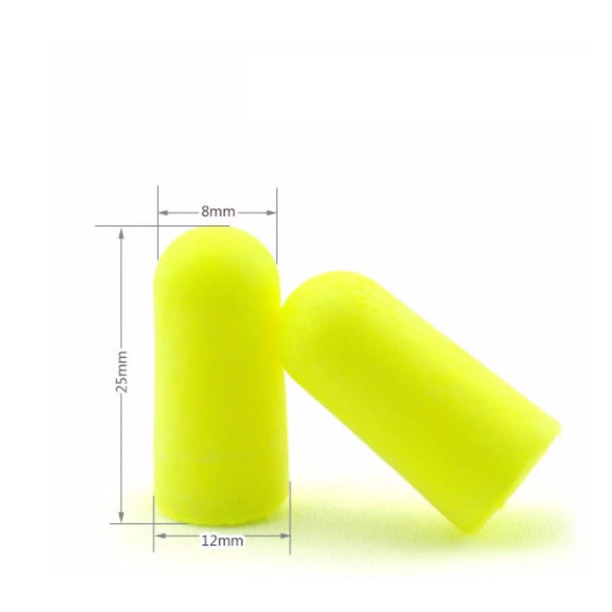200 Pairs 3M Foam Safety Neon Earplugs Workplace Noise Reduction Disposable Plug V238-SUPDZ-39395998793808