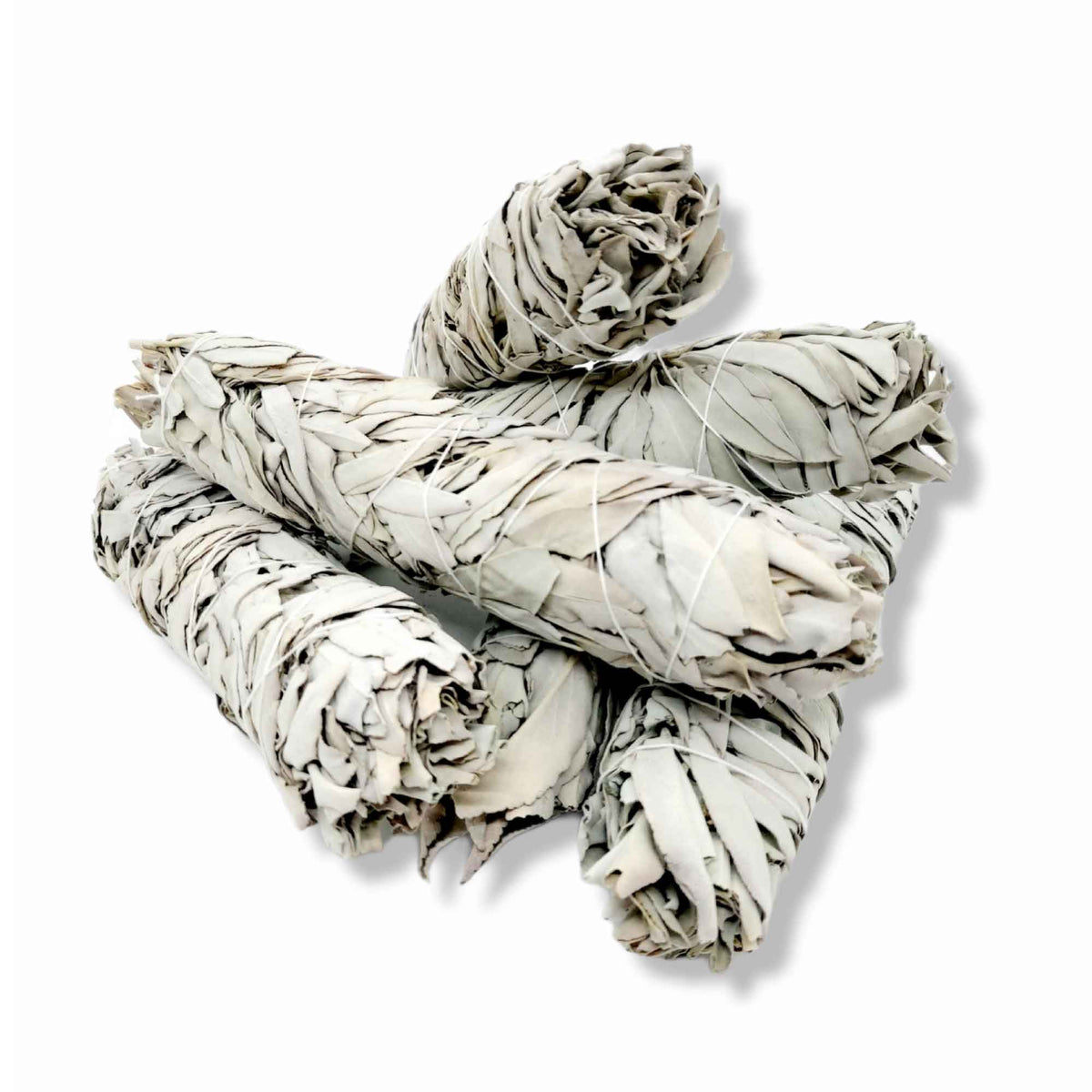 4x Californian White Sage Smudge Sticks - Jumbo 20-22cm Incense Cleansing Bundle V238-SUPDZ-39397016633424