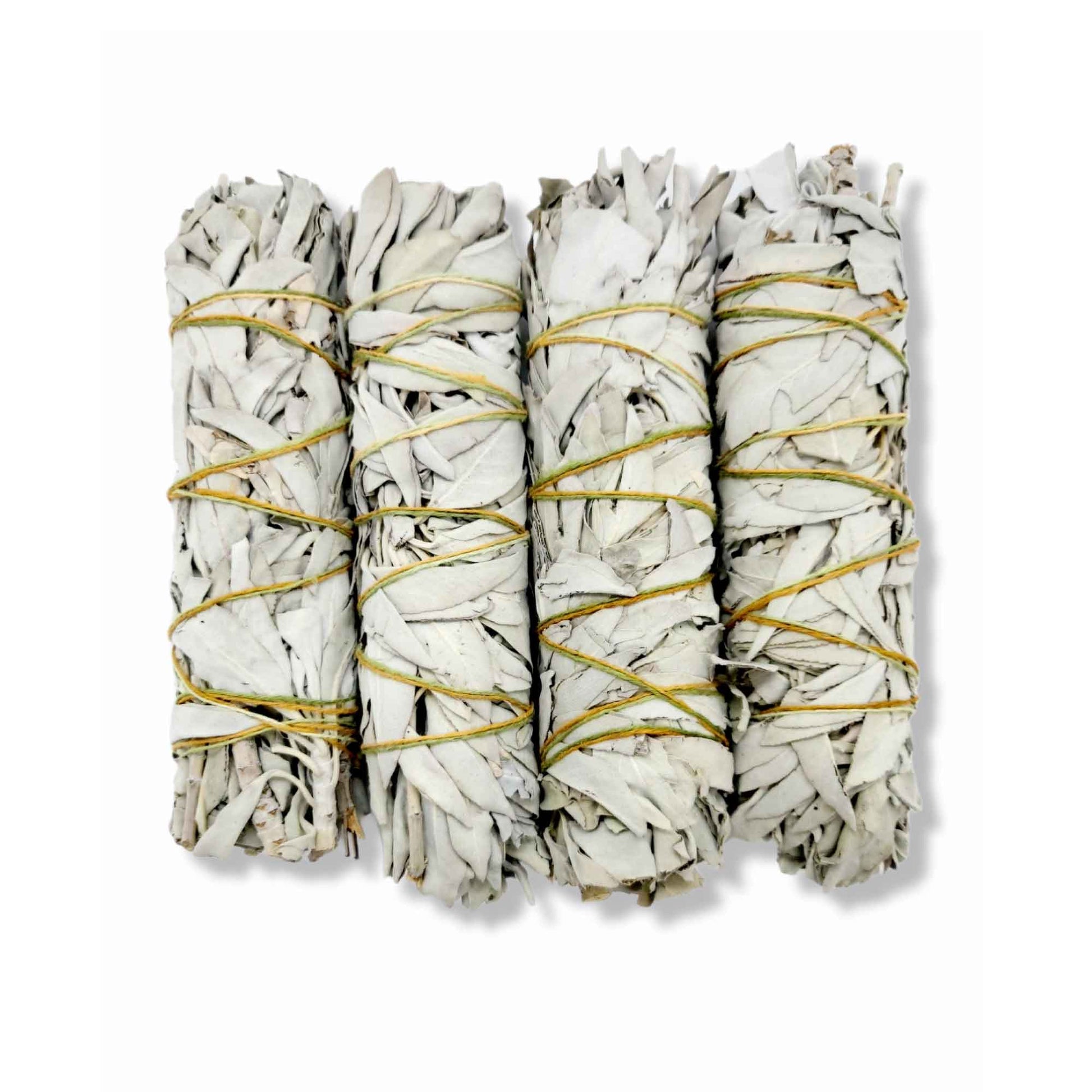 4x Californian White Sage Smudge Sticks - Large 18-20cm Incense Cleansing Bundle V238-SUPDZ-39397046124624