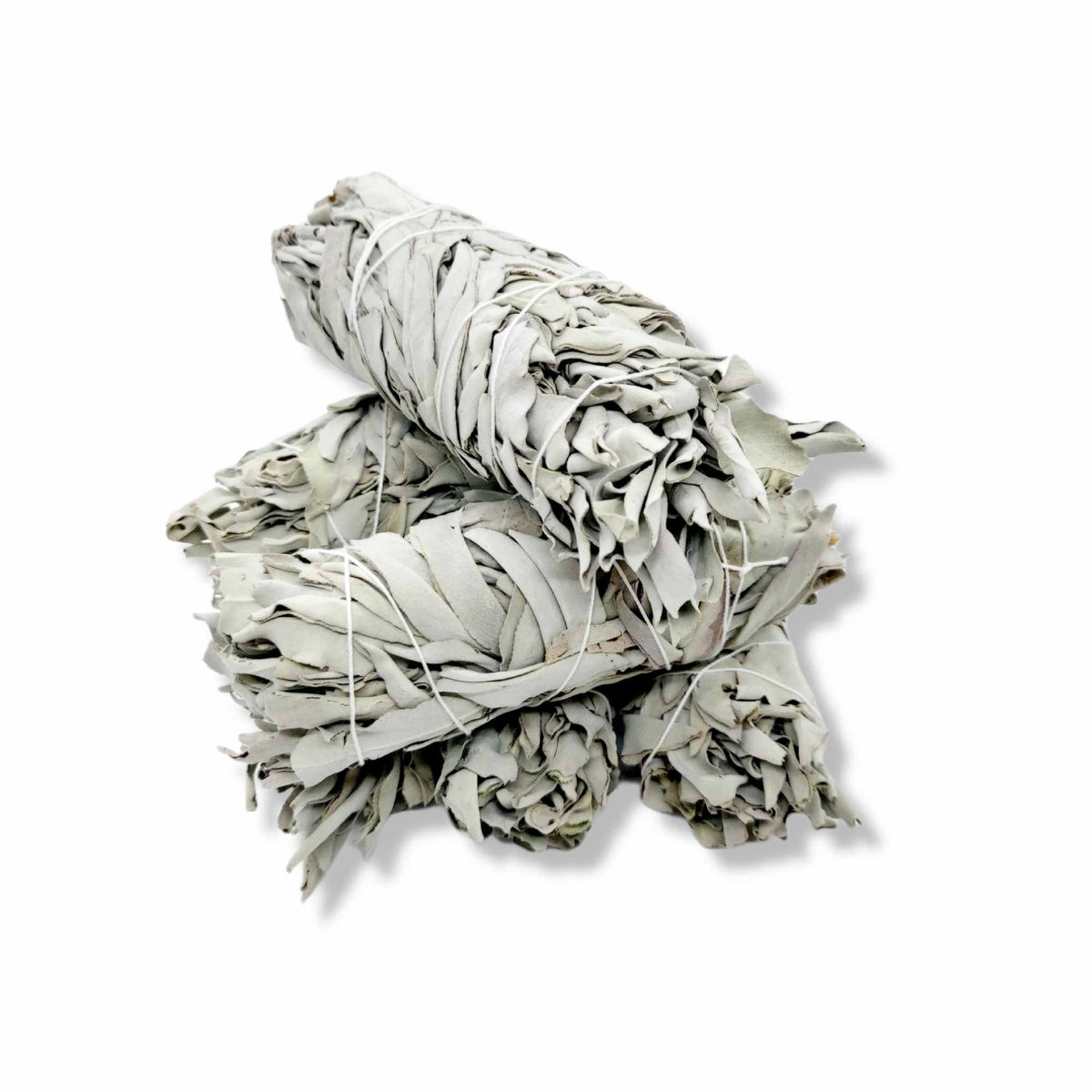 6x Californian White Sage Smudge Sticks Medium 13-15cm Incense Cleansing Bundle V238-SUPDZ-39397055823952
