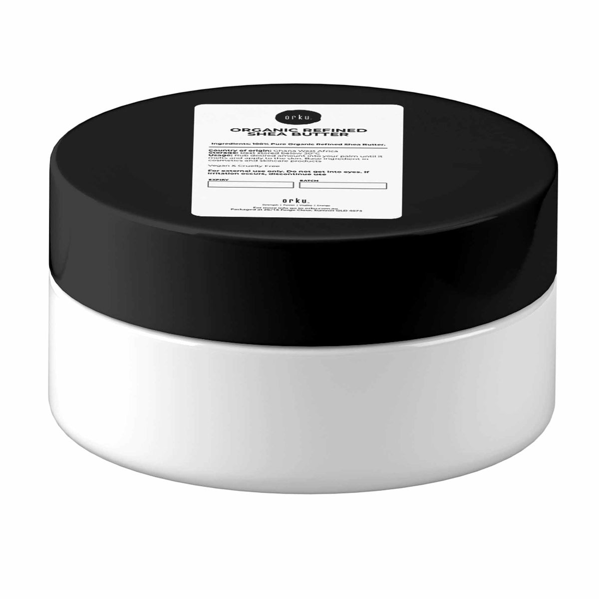 100g Refined Shea Butter Jar - Organic Pure African Karite Moisturiser V238-SUPDZ-39444142129232