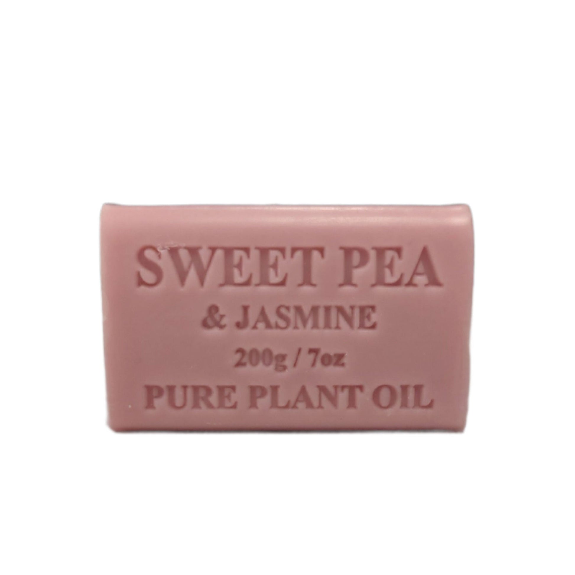 65x 200g Plant Oil Soap Sweet Pea Jasmine Scent Pure Natural Vegetable Base Bar V238-SUPDZ-39487701811280