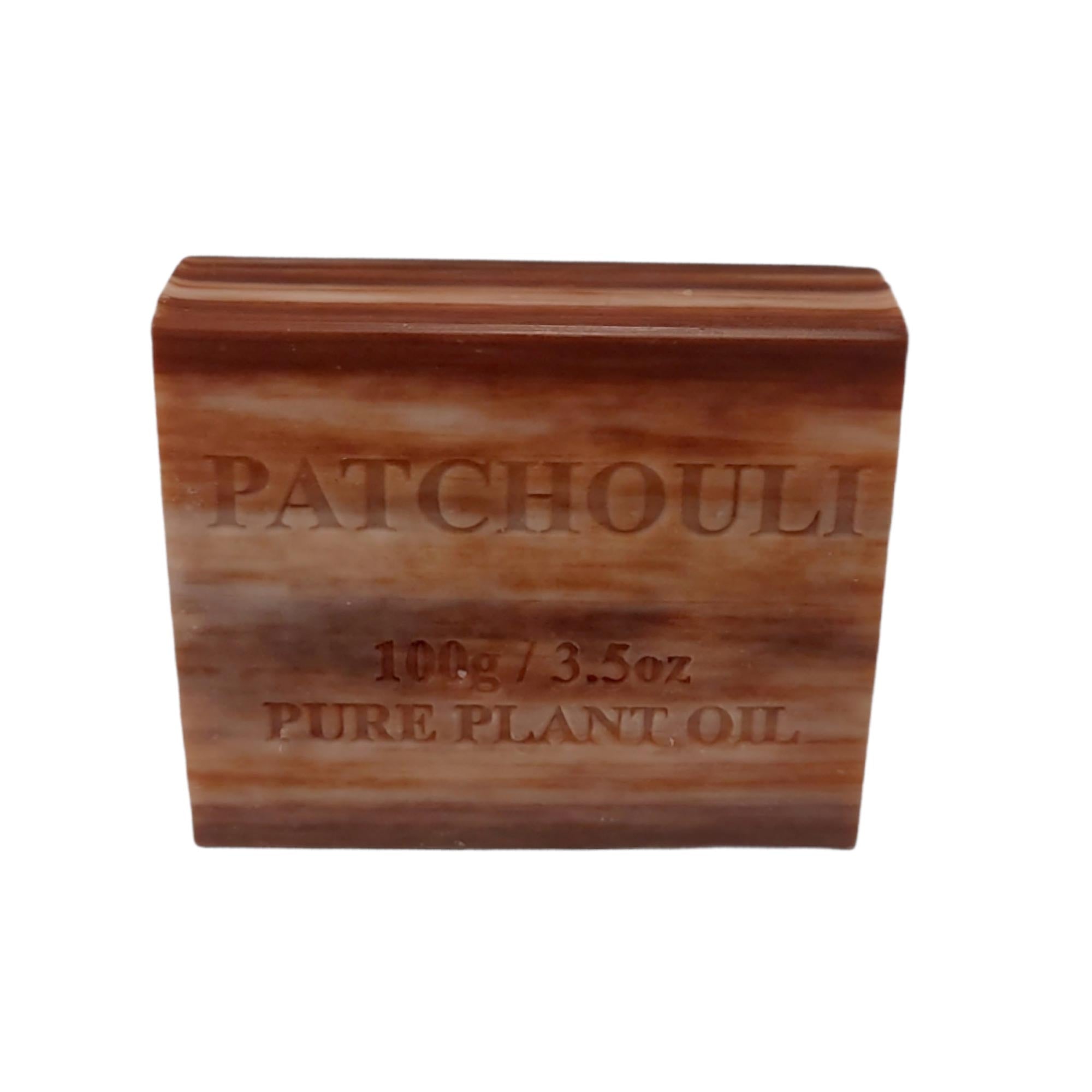 100x 100g Plant Oil Soap Patchouli Scent Pure Natural Vegetable Base Bar V238-SUPDZ-39487703842896