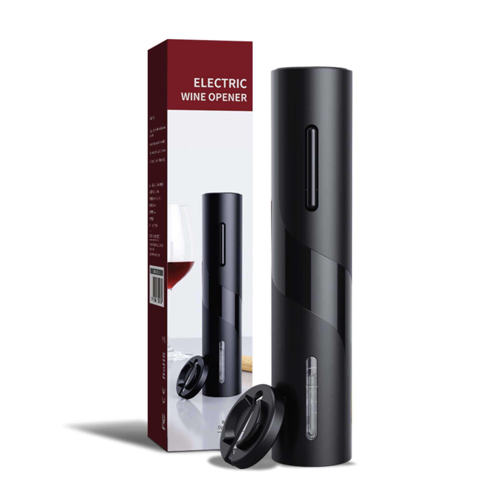 Electric Wine Bottle Opener Tool Automatic - Cordless Corkscrew - Foil Cutter V238-SUPDZ-39511638212688
