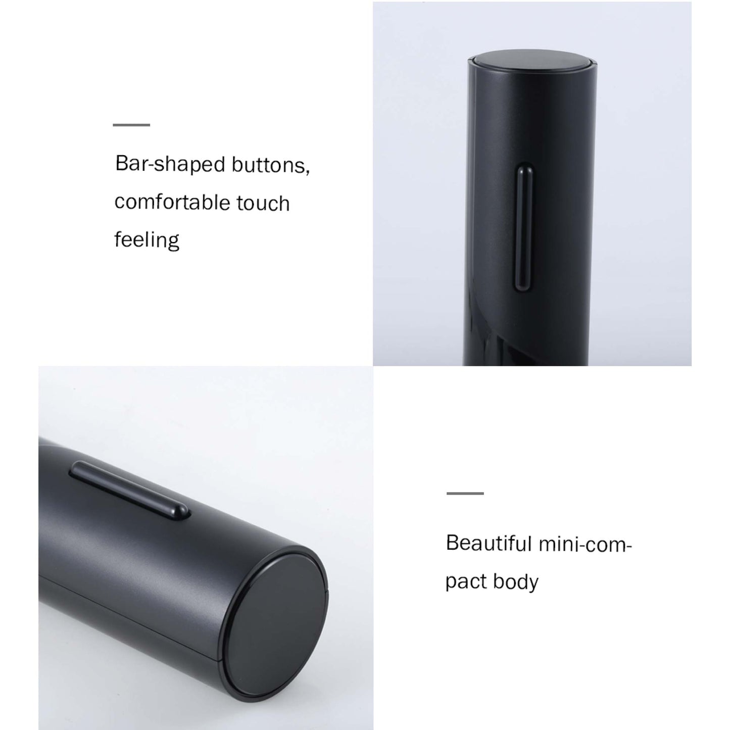 Electric Wine Bottle Opener Tool Automatic - Cordless Corkscrew - Foil Cutter V238-SUPDZ-39511638212688