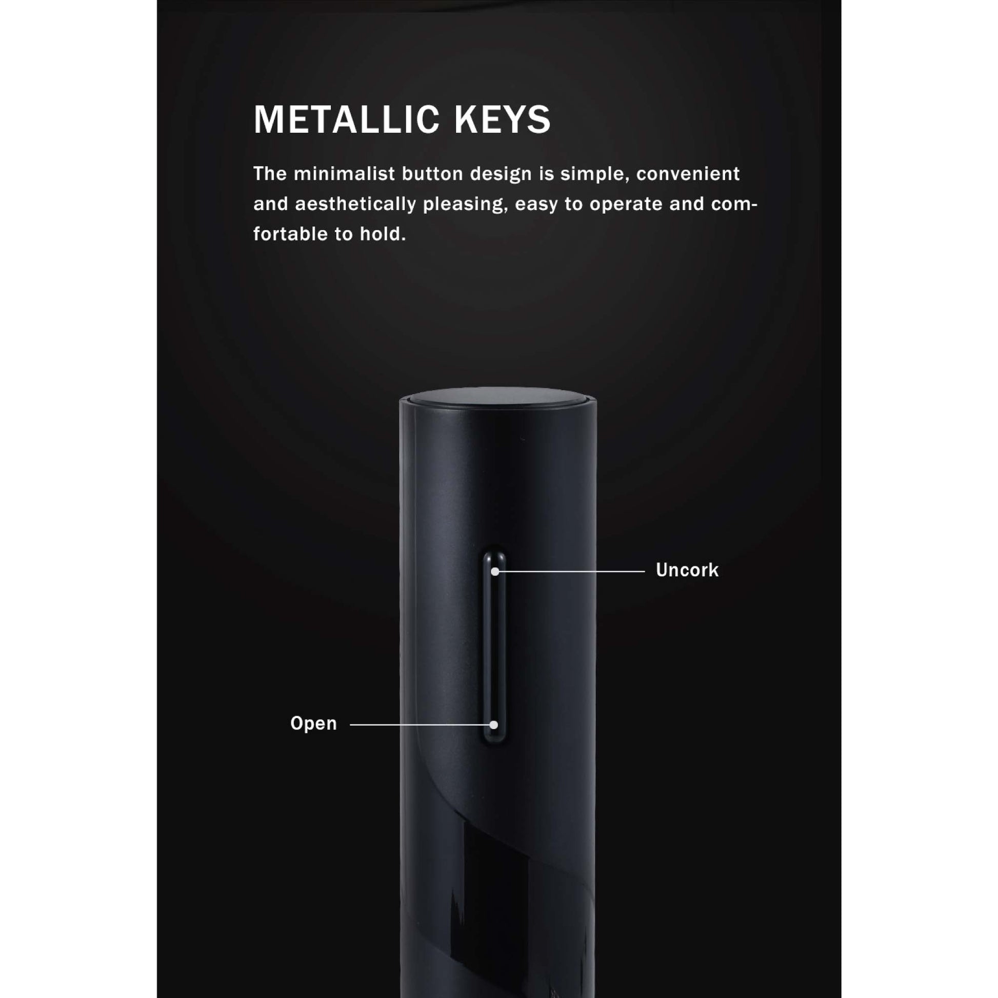 Electric Wine Bottle Opener Tool Automatic - Cordless Corkscrew - Foil Cutter V238-SUPDZ-39511638212688