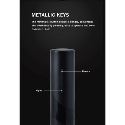 Electric Wine Bottle Opener Tool Automatic - Cordless Corkscrew - Foil Cutter V238-SUPDZ-39511638212688