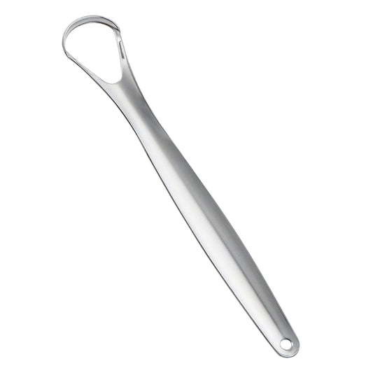 Stainless Steel Tongue Scraper Cleaner Oral Hygiene Reduce Bad Breath Metal Tool V238-SUPDZ-39514291208272