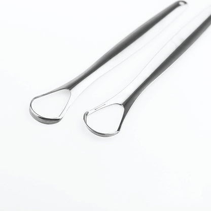 Stainless Steel Tongue Scraper Cleaner Oral Hygiene Reduce Bad Breath Metal Tool V238-SUPDZ-39514291208272