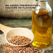 800g Organic Golden Linseed Flaxseed Tub Whole Flax Seed No GMO Omega3 6 Fibre V238-SUPDZ-39519329910864