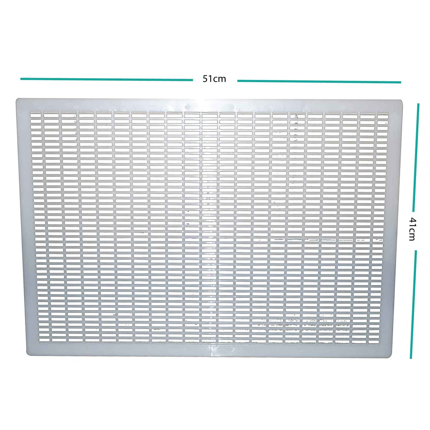 1x Frame Queen Bee Excluder For 10 Frame - Plastic 51x41cm Grill Trapper V238-SUPDZ-39537882136656