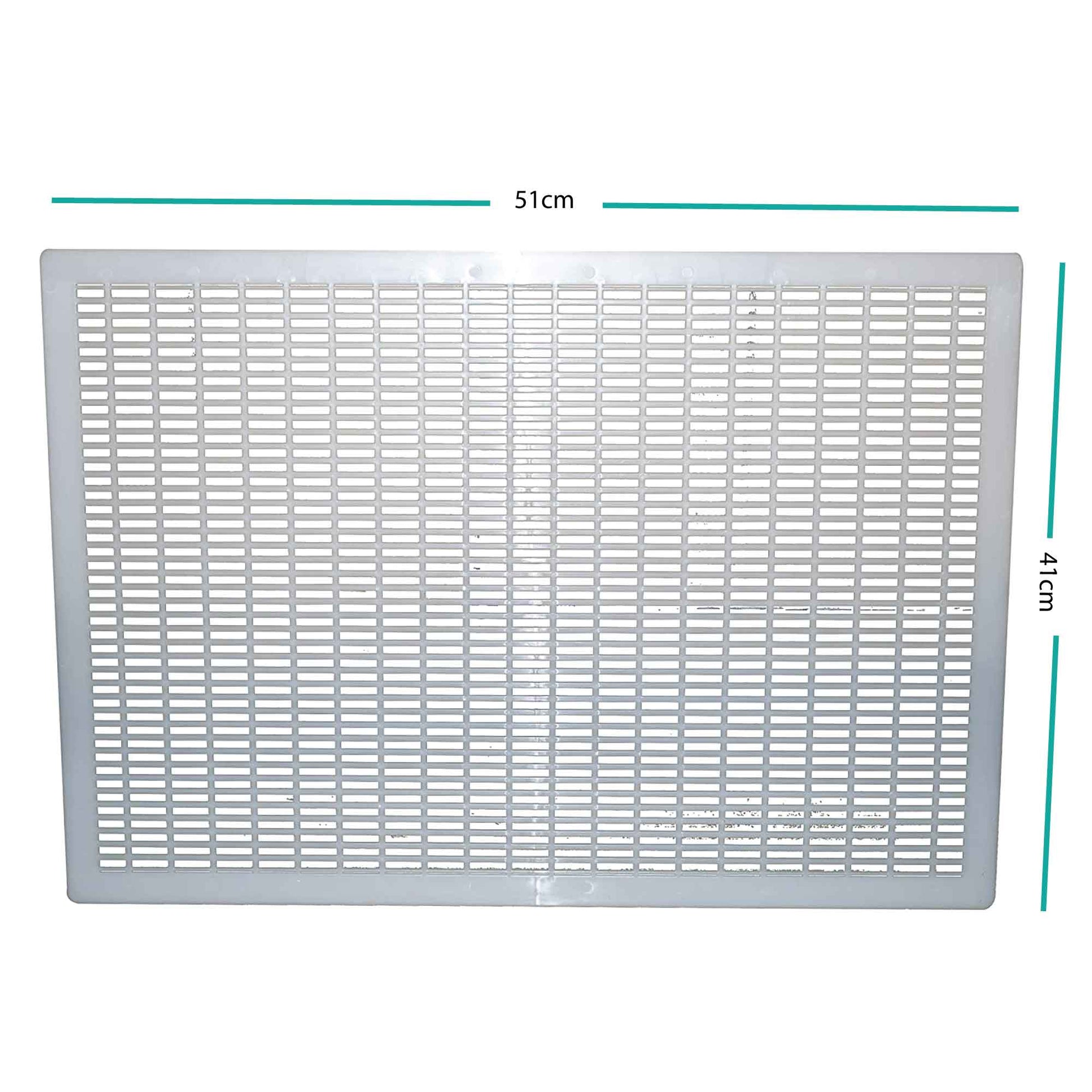 1x Frame Queen Bee Excluder For 10 Frame - Plastic 51x41cm Grill Trapper V238-SUPDZ-39537882136656