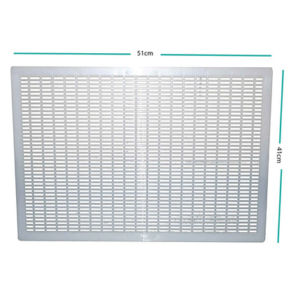 1x Frame Queen Bee Excluder For 10 Frame - Plastic 51x41cm Grill Trapper V238-SUPDZ-39537882136656