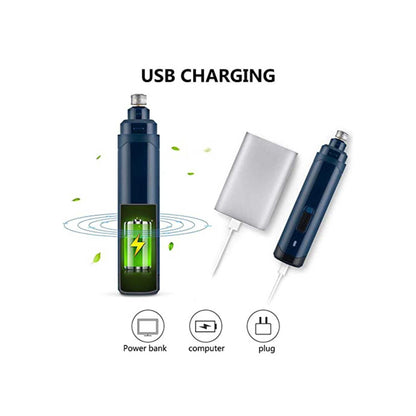 LED Light Pet Nail Grinder Dog Cat Electric Trimmer 2 Speed Rechargeable Filer V238-SUPDZ-39571400294480