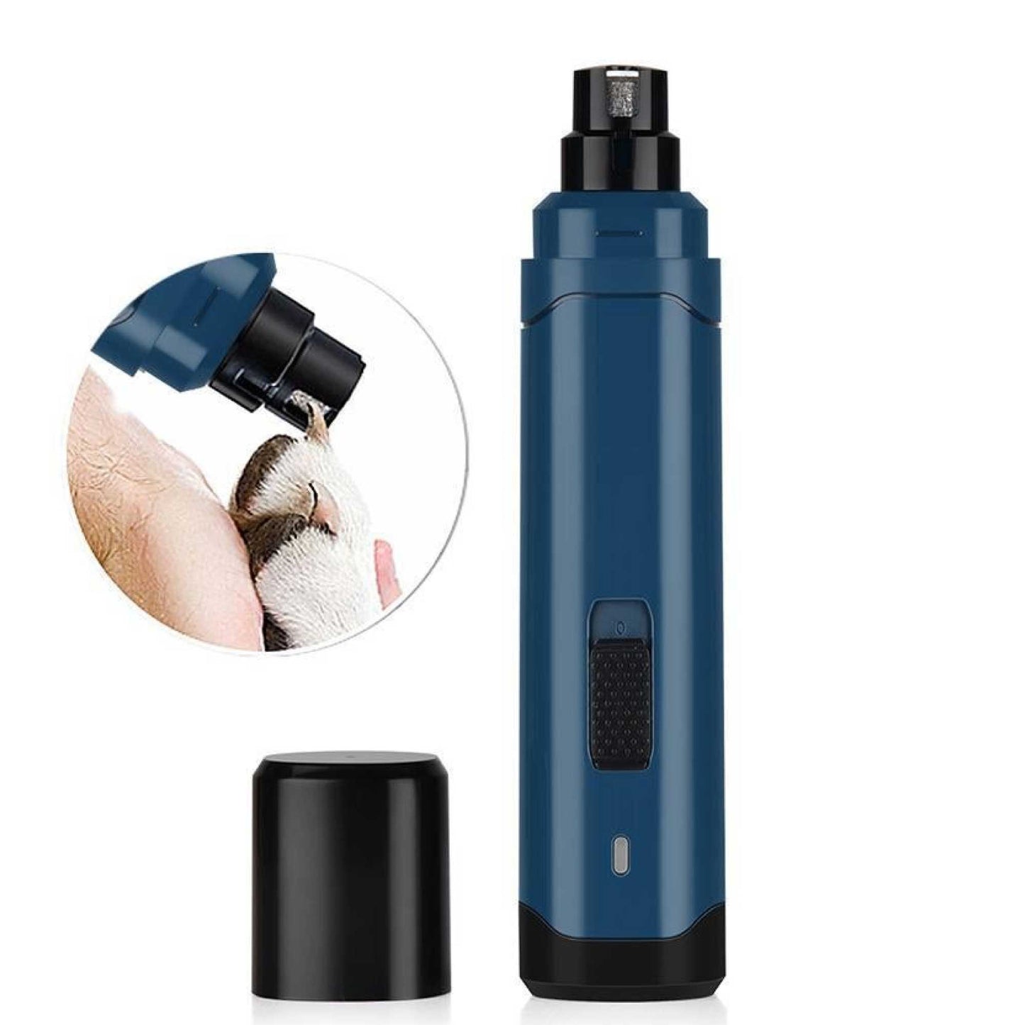 LED Light Pet Nail Grinder Dog Cat Electric Trimmer 2 Speed Rechargeable Filer V238-SUPDZ-39571400294480