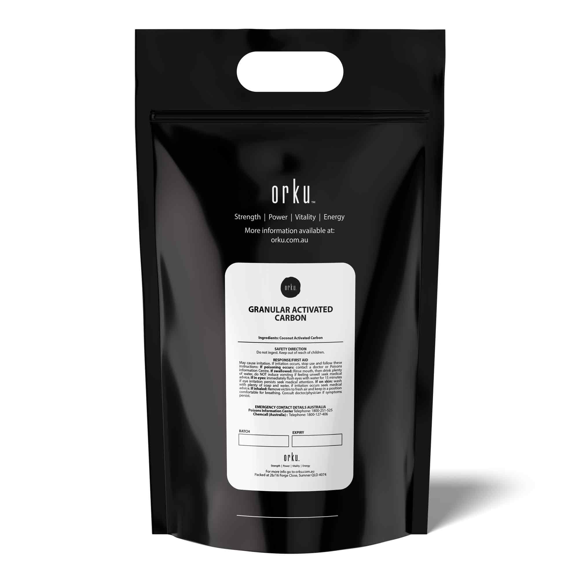Orku 5Kg Granular Activated Carbon GAC Coconut Shell Charcoal Filtration Media V238-SUPDZ-39577844645968