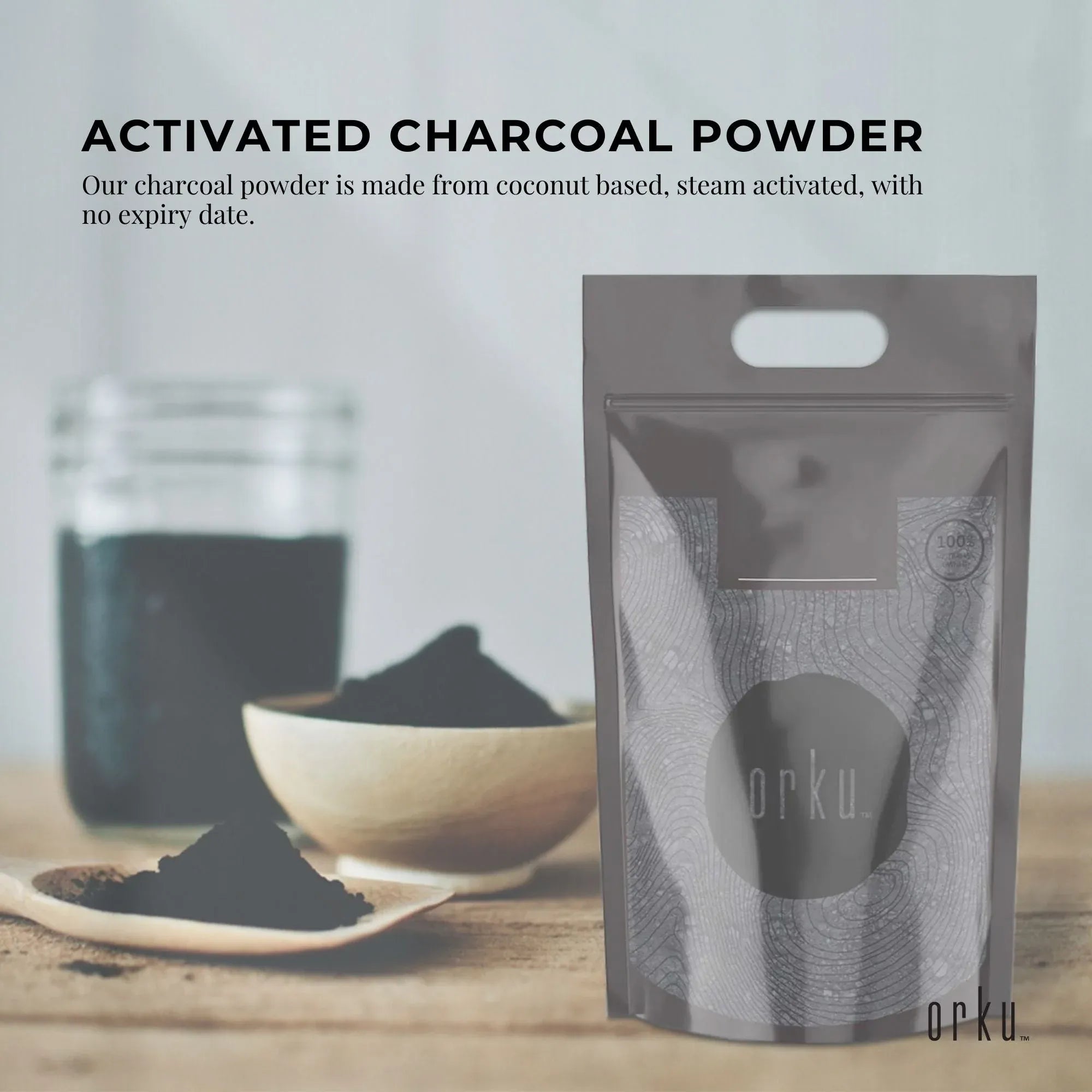 Orku Bulk 10Kg Granular Activated Carbon GAC Coconut Shell Charcoal Filtration V238-SUPDZ-39577845203024