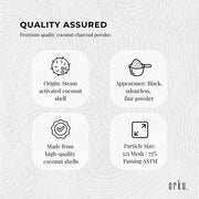 Orku Bulk 10Kg Granular Activated Carbon GAC Coconut Shell Charcoal Filtration V238-SUPDZ-39577845203024