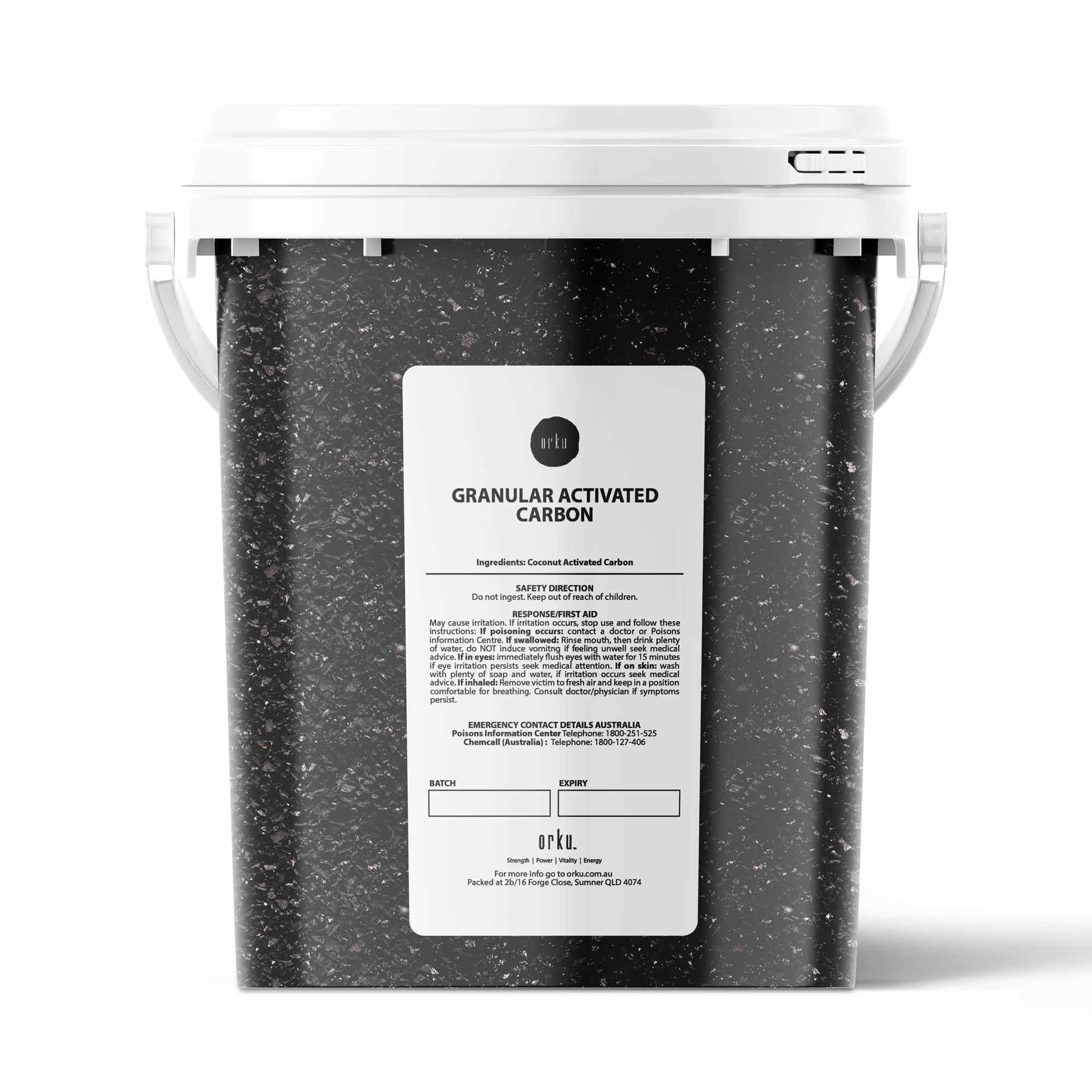 Orku 600g Granular Activated Carbon GAC Coconut Shell Charcoal Filtration Media V238-SUPDZ-39577942392912