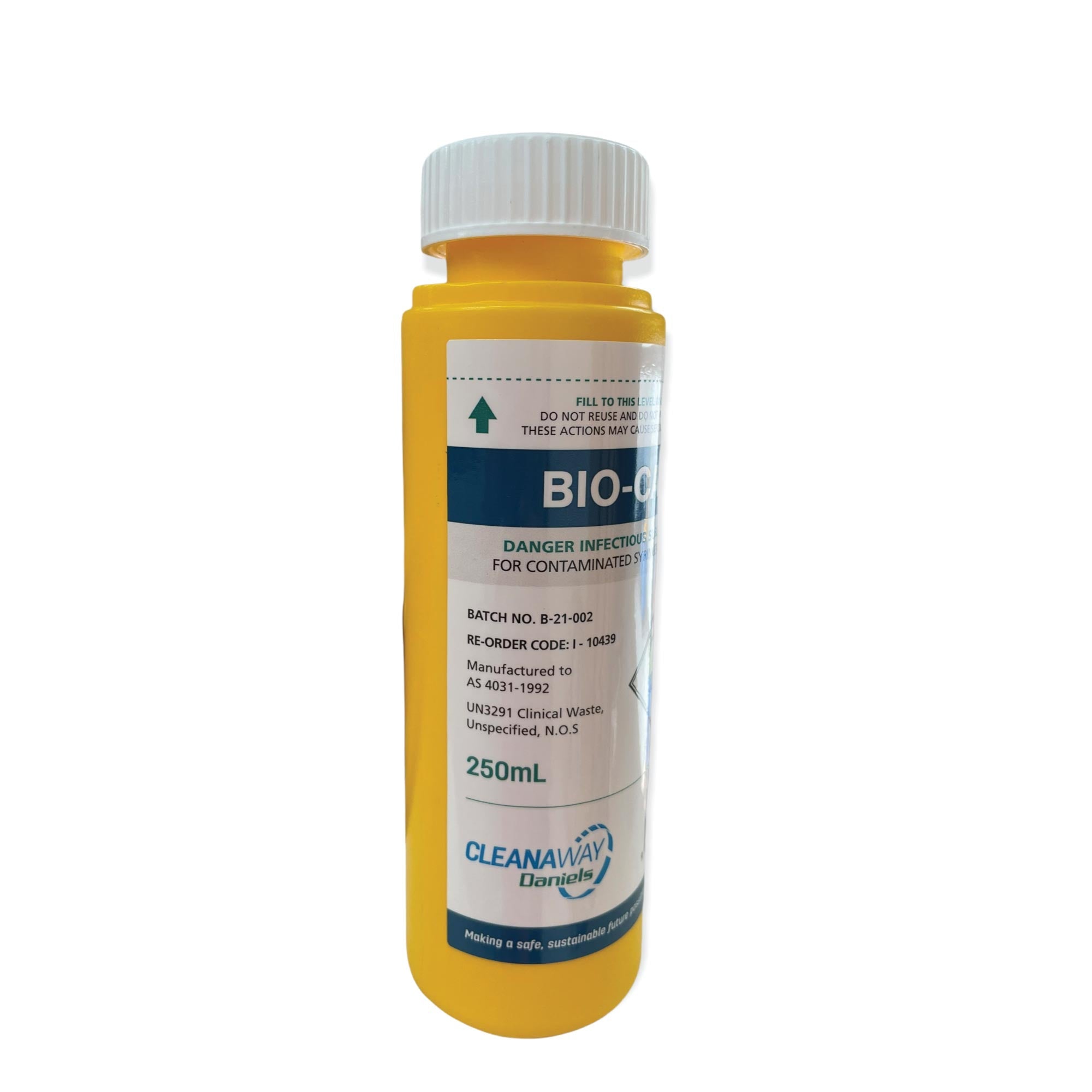 250ml Sharps Container Needle Biohazard Bin Disposal - Medical Waste Box V238-SUPDZ-39581960601680