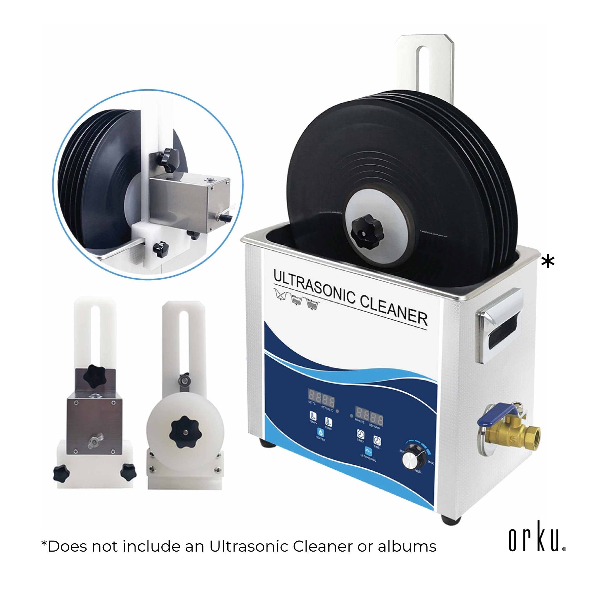 Vinyl Record Cleaning Stand Drying Rack For Ultrasonic Cleaner LP Disc Bracket V238-SUPDZ-39583090770000