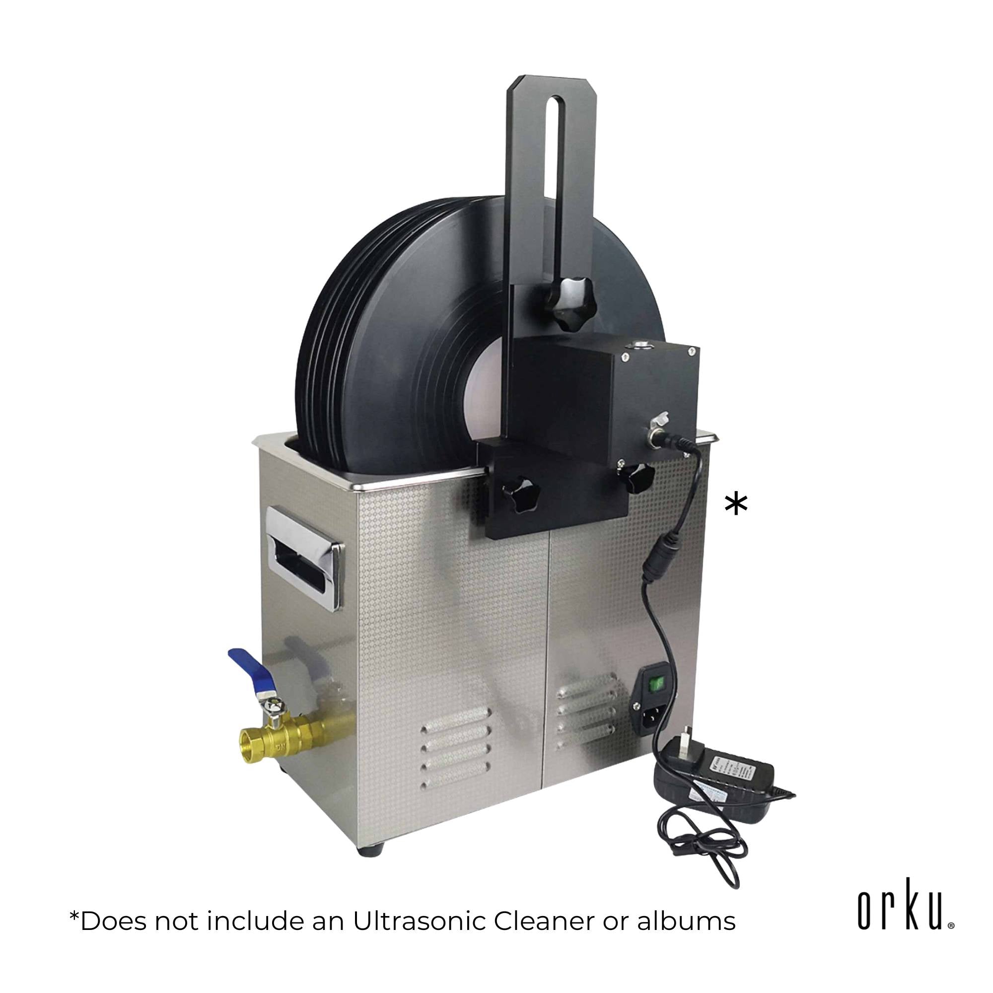 Alloy Vinyl Record Cleaning Stand Drying Rack For Ultrasonic Cleaner Disc Bracket V238-SUPDZ-39586998222928