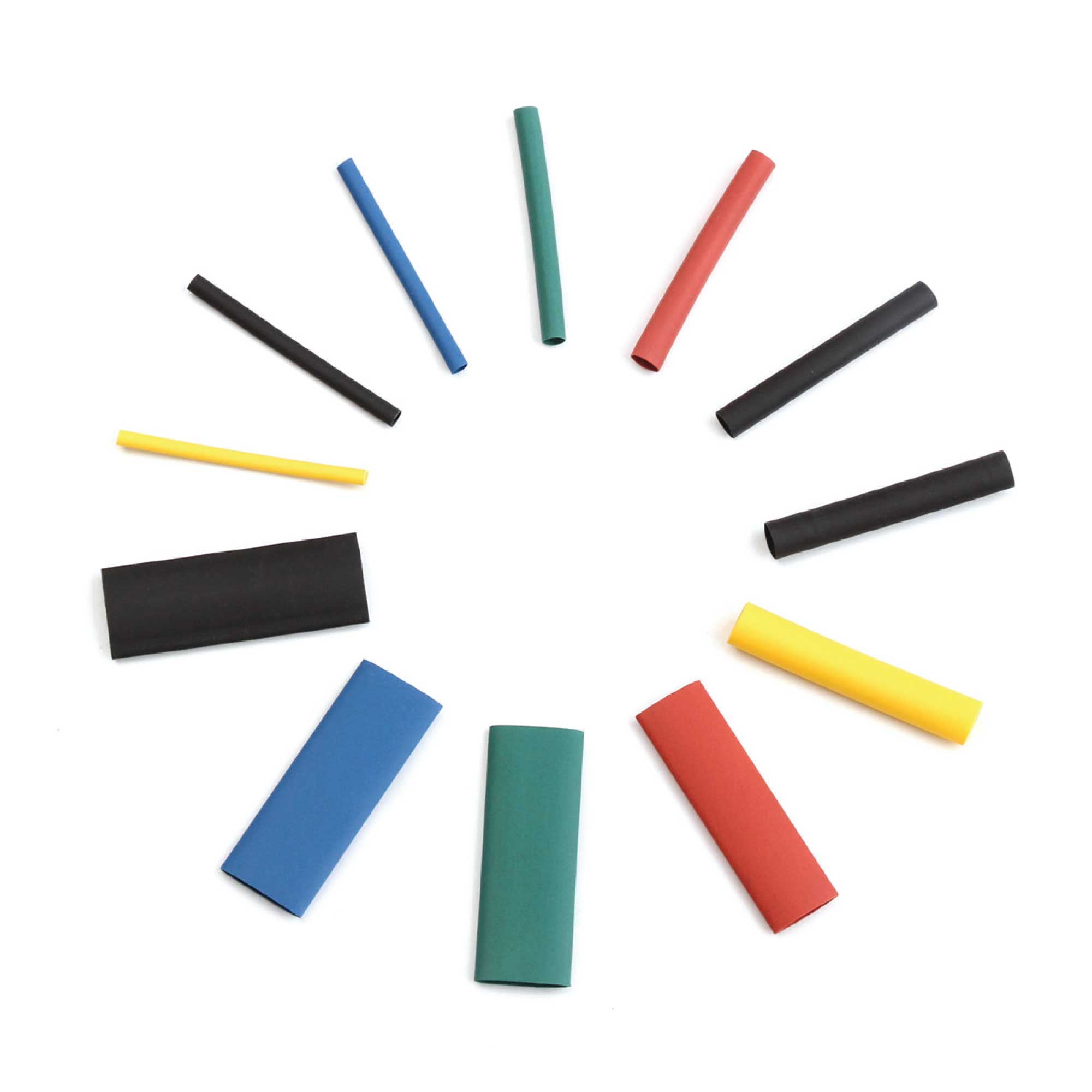 530 Pcs Heating Shrink Sleeve Set Heat Shrinkable Insulation Electrical Cable Tube V238-SUPDZ-39601296638032