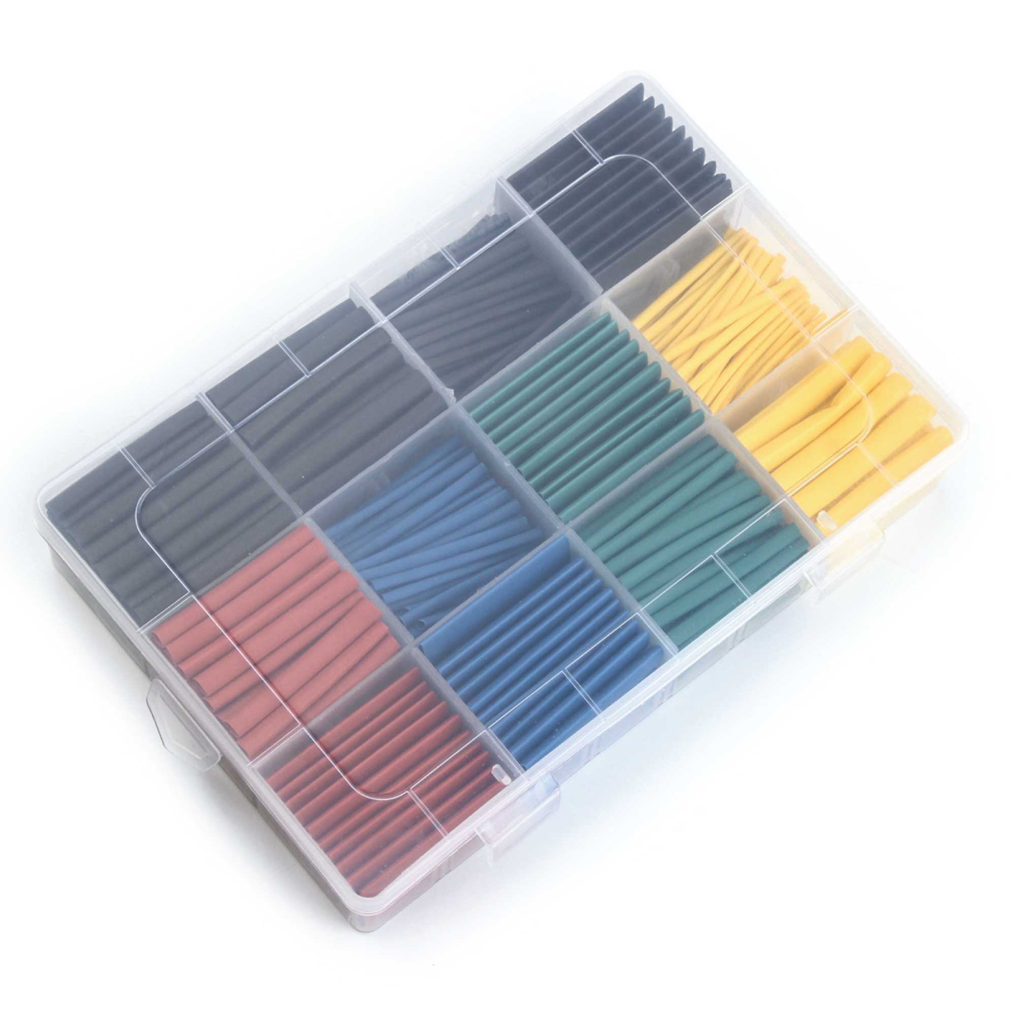 530 Pcs Heating Shrink Sleeve Set Heat Shrinkable Insulation Electrical Cable Tube V238-SUPDZ-39601296638032