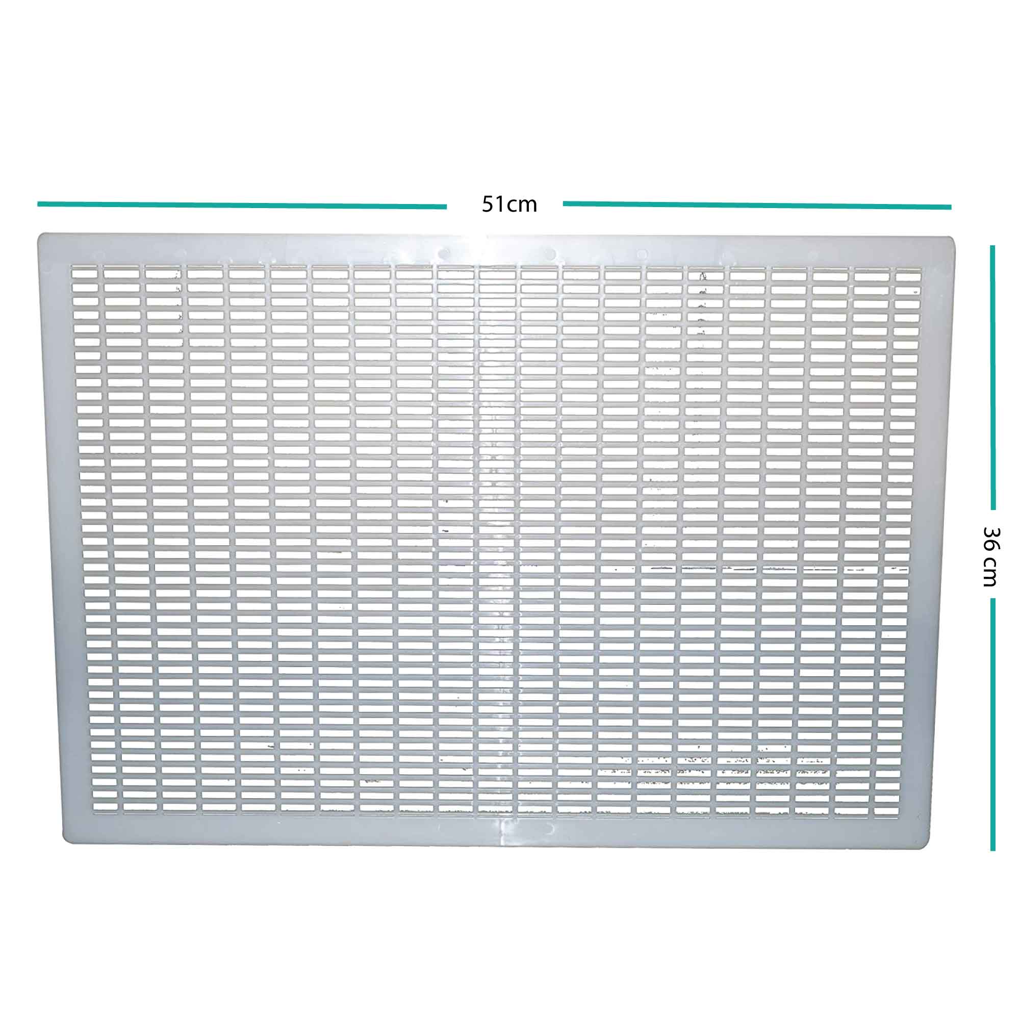 10x Frame Queen Bee Excluder For 8 Frame - Plastic 51x36cm Grill Trapper V238-SUPDZ-39602571313232
