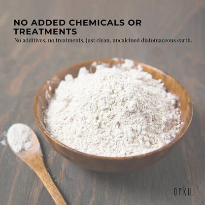 Orku 20Kg Fossil Shell Flour - Livestock Garden Diatomaceous Earth Bulk V238-SUPDZ-39617426063440