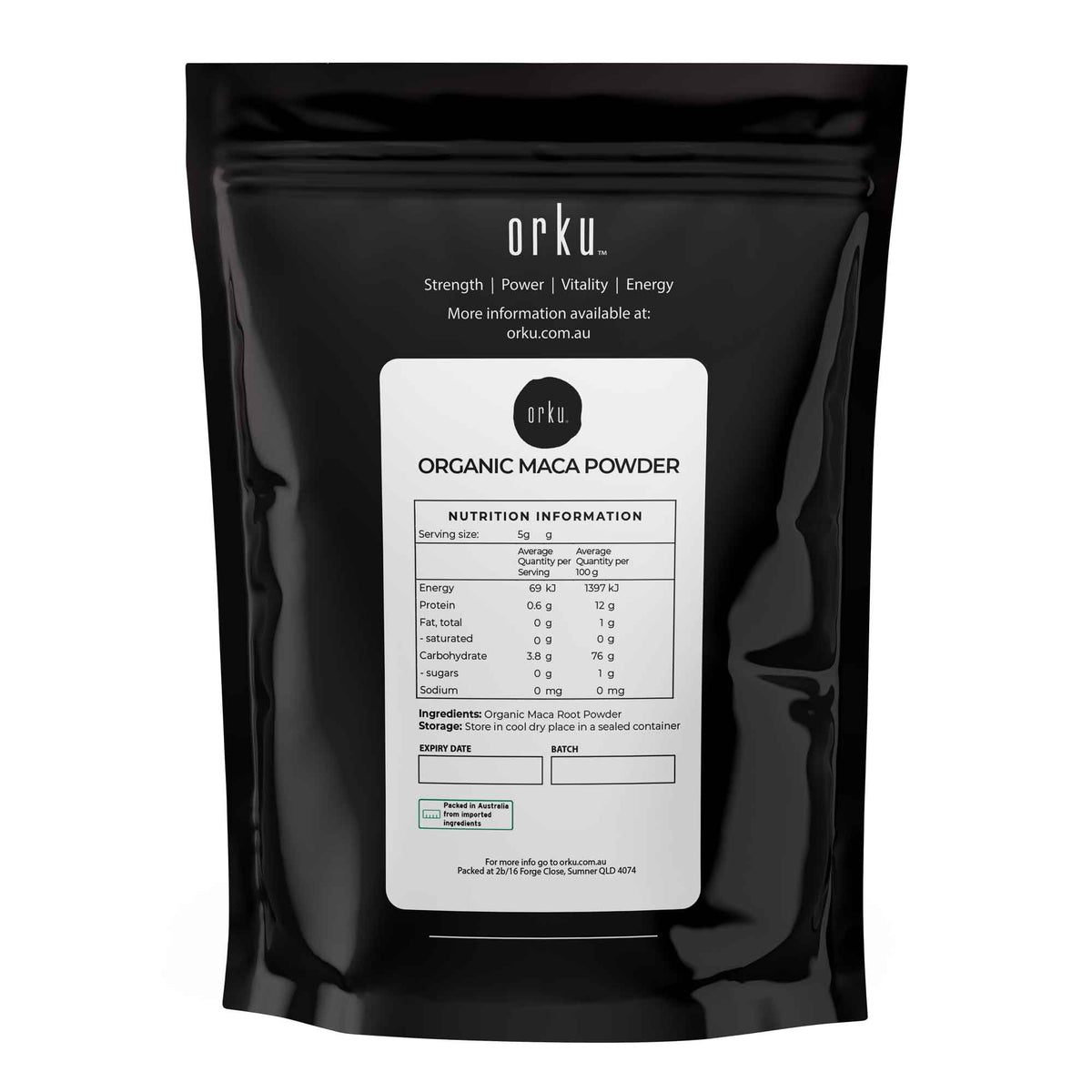 400g Organic Maca Powder Plant Root Super Food Peruvian Nutritional Supplement V238-SUPDZ-39640696520784