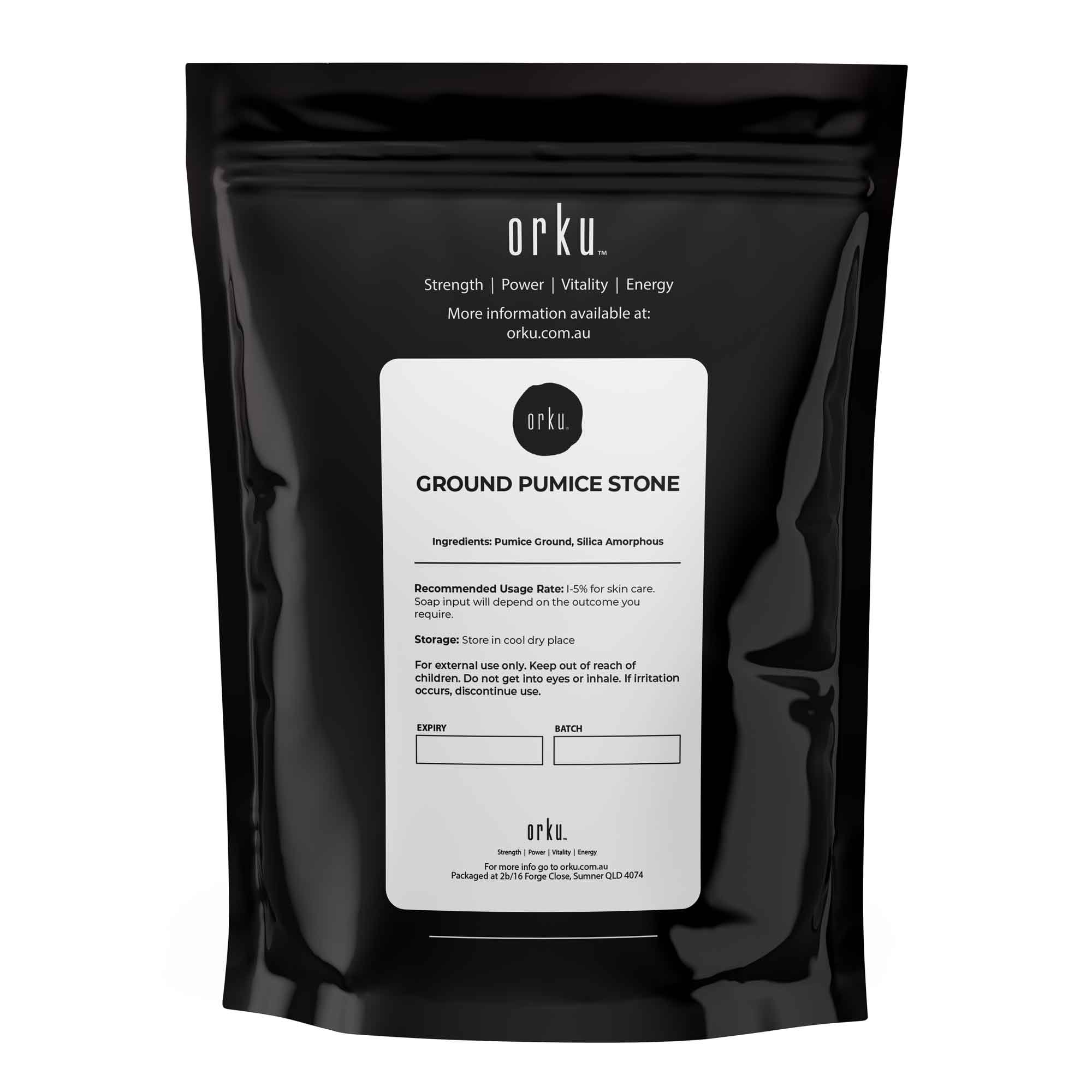 400g Ground Pumice Stone Granular Powder Eco Exfoliant Body Scrub Soap Additive V238-SUPDZ-39641650331728