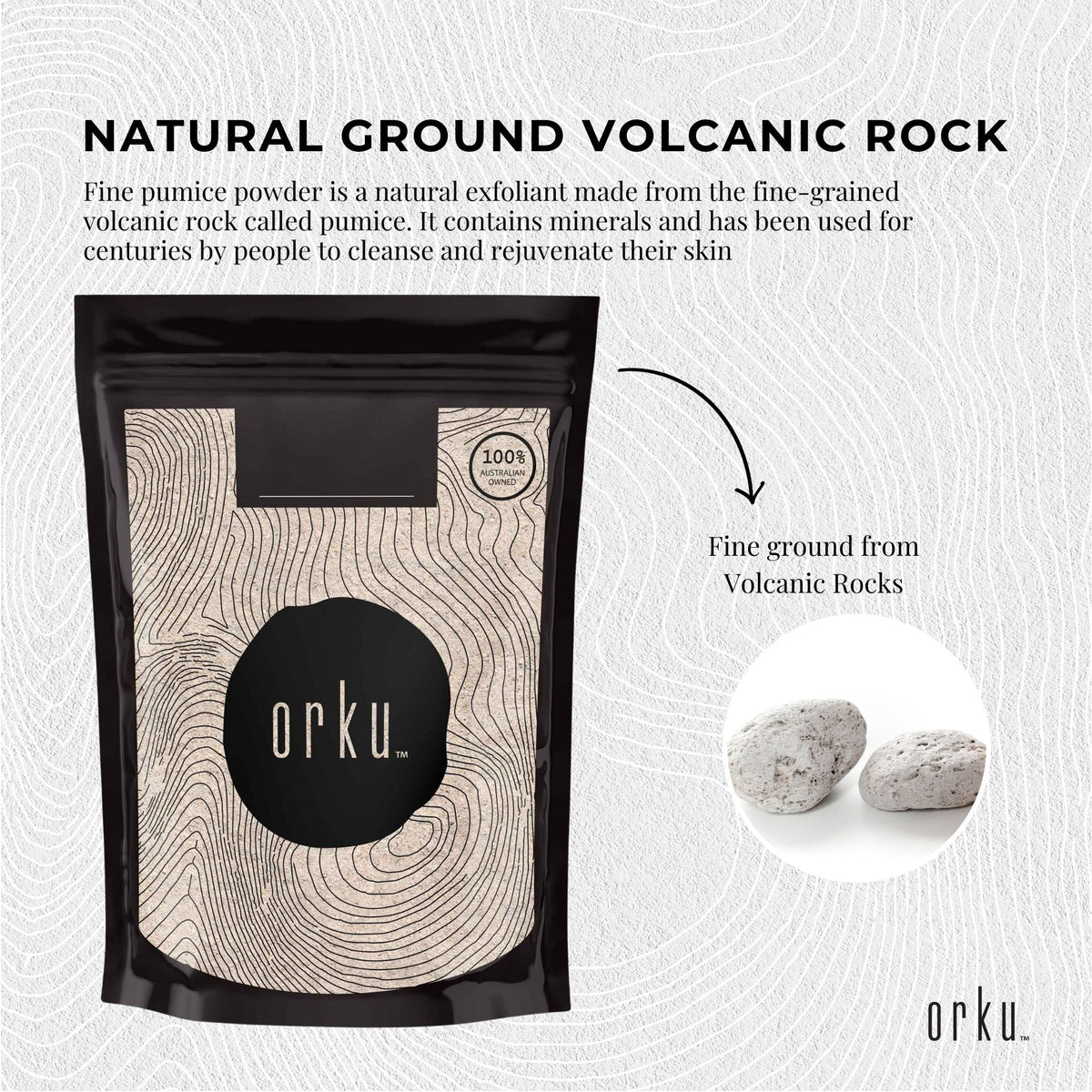2Kg Ground Pumice Stone Granular Powder Eco Exfoliant Body Scrub Soap Additive V238-SUPDZ-39641654952016