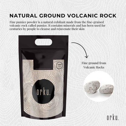 5Kg Ground Pumice Stone Granular Powder Eco Exfoliant Body Scrub Soap Additive V238-SUPDZ-39641656885328