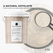 1.3Kg Ground Pumice Stone Granular Powder Tub Exfoliant Body Scrub Soap Additive V238-SUPDZ-39641675563088