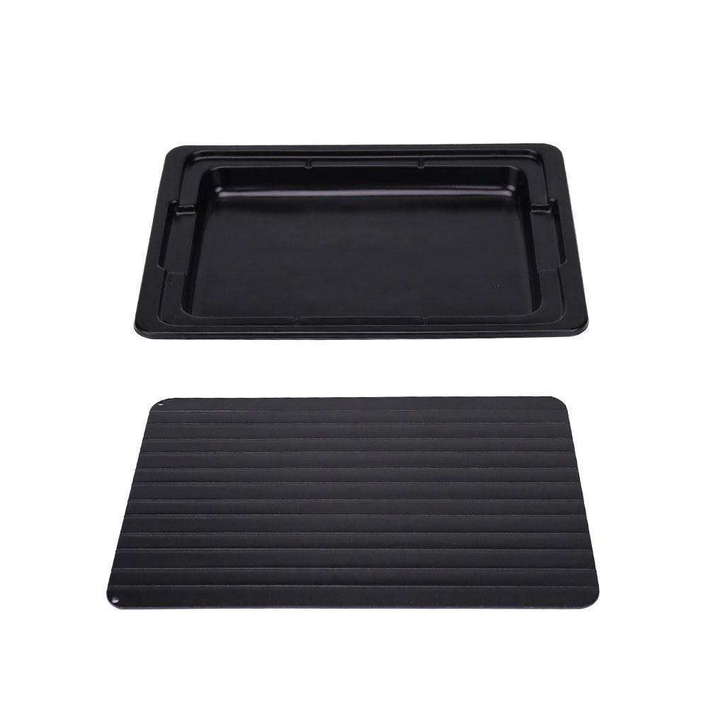 Fast Defrosting Meat Tray FDA Approved - Medium Miracle Aluminium Thawing Plate V238-SUPDZ-39669772091472