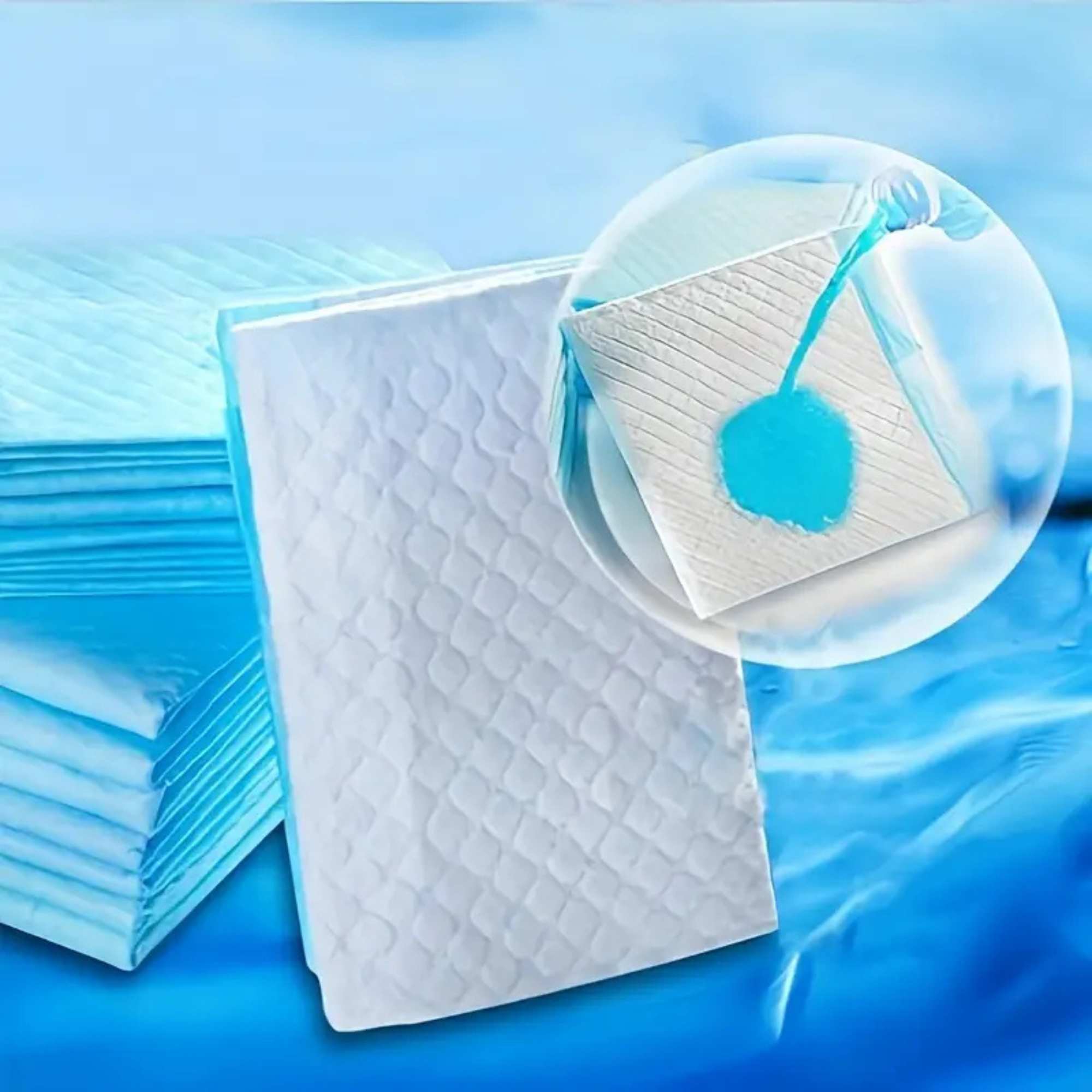 30x Pack Puppy Training Mat 56x56cm Dog Indoor Pads Pee Absorbent Toilet V238-SUPDZ-39707416428624